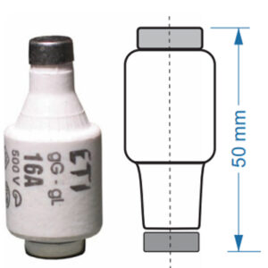 65 Topljivi uložak<Br/> DII 10A